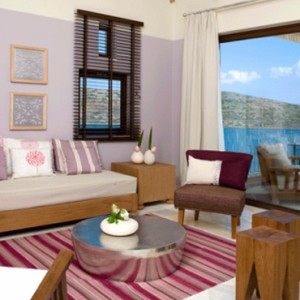 Premium one bedroom suite 4 - domes of elounda - luxury greece holiday packages