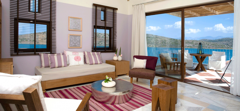 Premium one bedroom suite 4 - domes of elounda - luxury greece holiday packages
