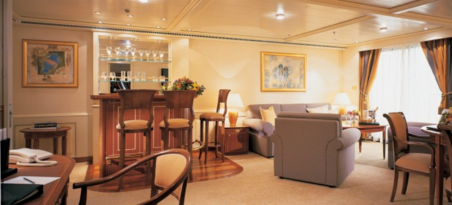 Royal Suite - Silver Shadow by silversea Cruises - Luxury Cruise Holidays