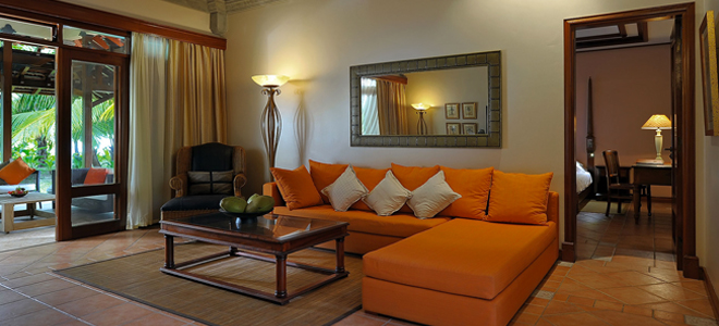 Sainte anne resort - Beach Villa - Living Room