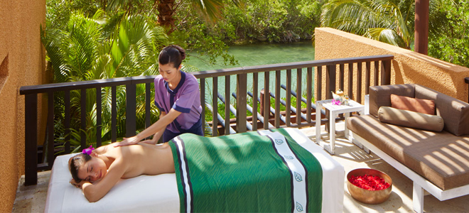 Sanctuary Spa Pool Villa 2 - Banyan Tree Mayakoba - Luxury Mexico holidays