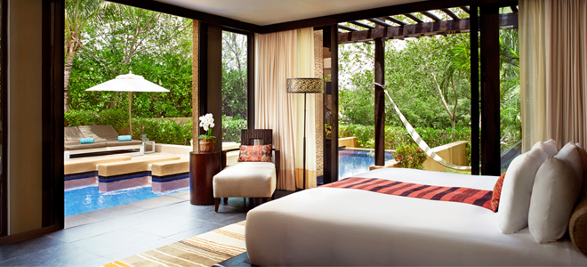 Sanctuary Spa Pool Villa - Banyan Tree Mayakoba - Luxury Mexico holidays