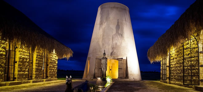 Segera-Retreat-Kenya-safari-honeymoon-wine-tower