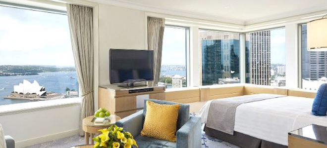 Shangri La Sydney - Horizon Club Premier Grand Harbour View Room