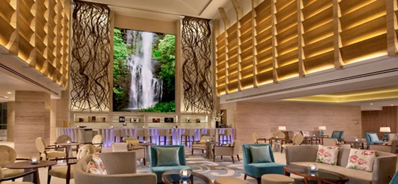 Singapore Honeymoon Packages Resorts World Sentosa, Beach Villas Equarius Lounge
