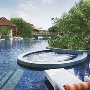 Singapore Honeymoon Packages Resorts World Sentosa, Beach Villas Free Form Pool