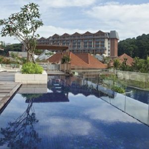 Singapore Honeymoon Packages Resorts World Sentosa, Beach Villas Pool