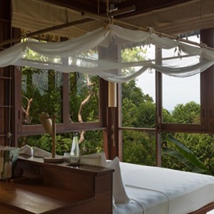 Six Senses Samui - villa bedroom