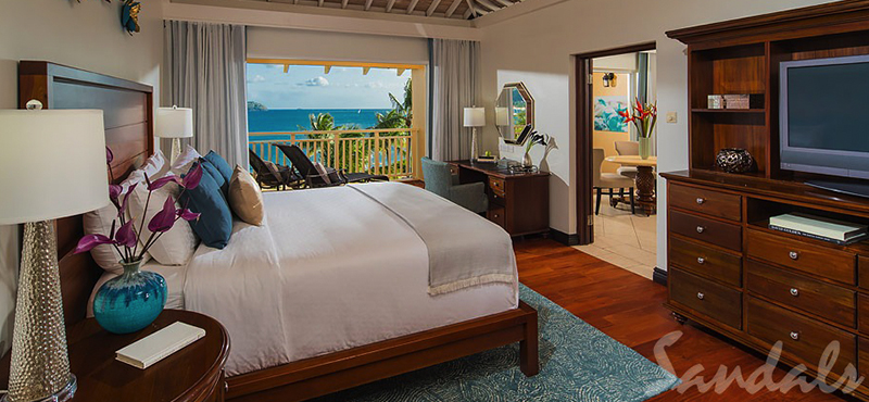 luxury St Lucia holiday Packages Sandals Grande St Lucian Resort Caribbean Beachfront One Bedroom Butler Suite W Tranquility Soaking Tub