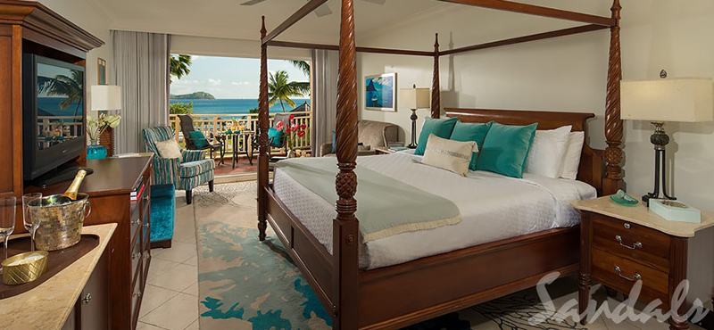 luxury St Lucia holiday Packages Sandals Grande St Lucian Resort Caribbean Beachview Club Level