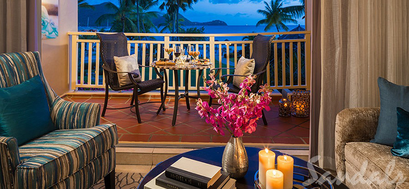 luxury St Lucia holiday Packages Sandals Grande St Lucian Resort Caribbean Beachview Club Level