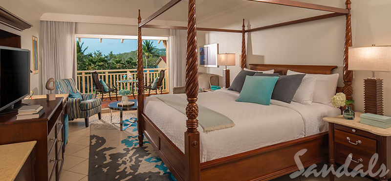 luxury St Lucia holiday Packages Sandals Grande St Lucian Resort Caribbean Honeymoon Club Level