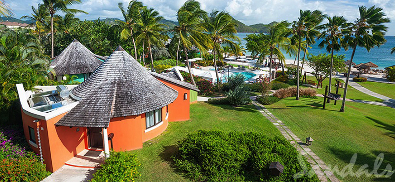luxury St Lucia holiday Packages Sandals Grande St Lucian Resort Grande Rondoval Butler Suite With Private Pool Sanctuary