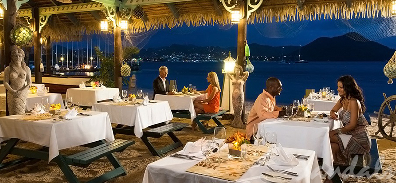 luxury St Lucia holiday Packages Sandals Grande St Lucian Resort Barefoot By The Sea