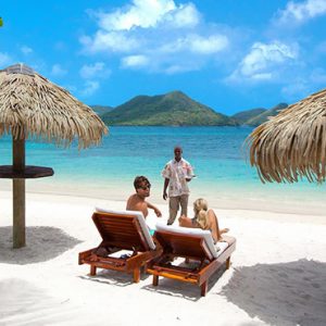 luxury St Lucia holiday Packages Sandals Grande St Lucian Resort Beach 3