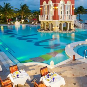 luxury St Lucia holiday Packages Sandals Grande St Lucian Resort Dining 3