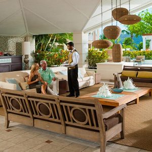 luxury St Lucia holiday Packages Sandals Grande St Lucian Resort Lobby