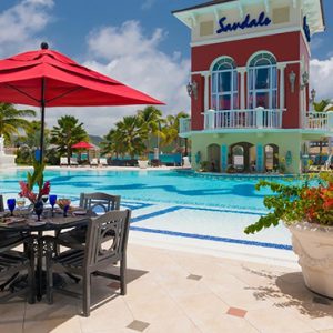 luxury St Lucia Honeymoon Packages Sandals Grande St Lucian Resort Pool 3