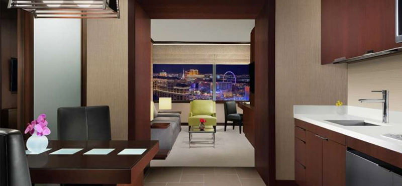 Studio Parlor Suite Vdara Hotel And Spa Luxury Las Vegas holiday Packages