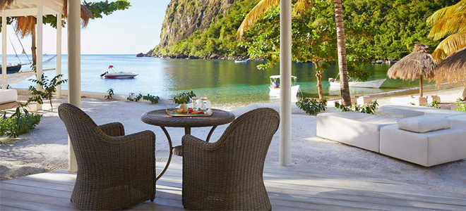 Sugar-Beach-St-Lucia-Luxury-Beachfront-Bungalow-Deck