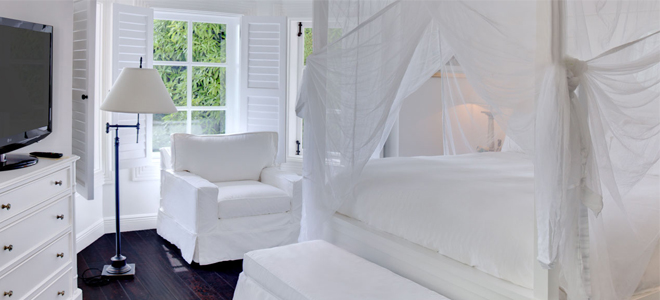 Sugar Beach St Lucia - Luxury Sugar Mill Room - bedroom