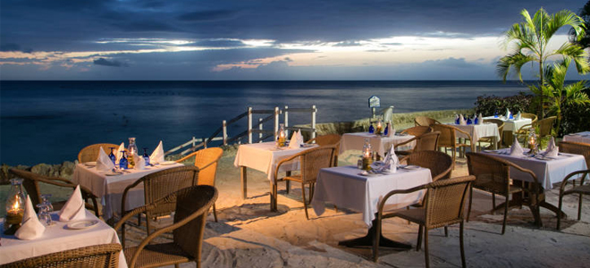 Sunset Restaurant - The Club Barbados - Luxury Barbados Holidays