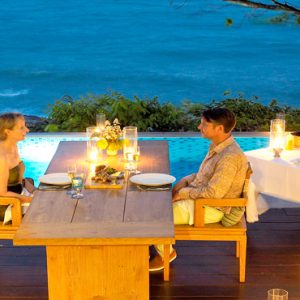 Thailand Honeymoon Packages The Tongsai Bay, Koh Samui Private Dining