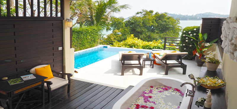 Thailand Honeymoon Packages Tongsai Bay, Koh Samui Pool Cottages