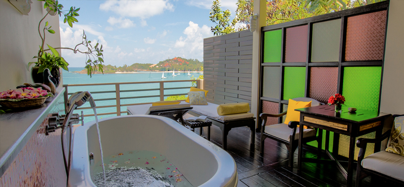 Thailand Honeymoon Packages Tongsai Bay, Koh Samui Seafront Cottages1