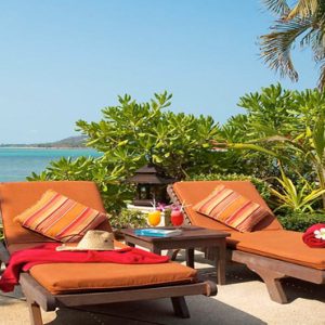 luxury Thailand holiday Packages Rockys Boutique Resort, Koh Samui Sun Loungers