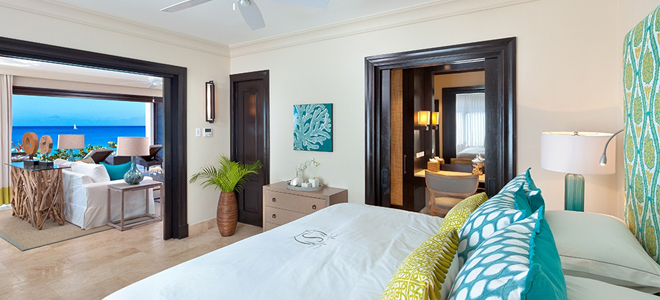 The Sandpiper Barbados - Beach House Suites - Side Bed Views