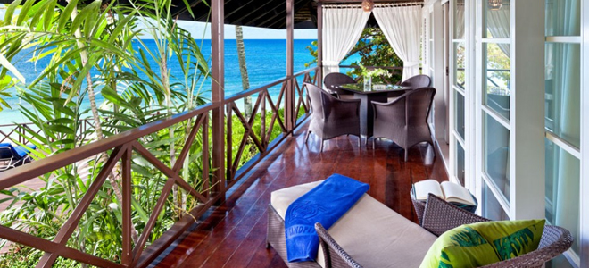 The Sandpiper Barbados - One Bedroom Suite - Bedroom - Terrace