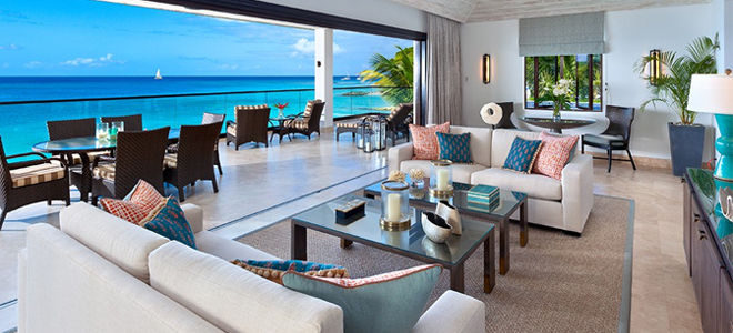The Sandpiper Barbados - Treetop Suite - Living Area