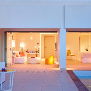 VILLA LUXE YALI SEAFRONT WITH PRIVATE POOL 7 Grecotel Lux Me White Palace Greece Holidays