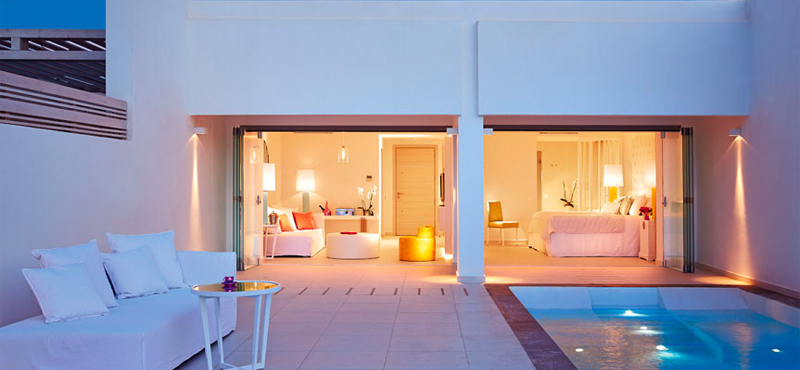 VILLA LUXE YALI SEAFRONT WITH PRIVATE POOL 7 Grecotel Lux Me White Palace Greece Holidays