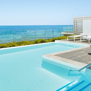 VILLA WHITE SEAFRONT WITH PRIVATE POOL 8 Grecotel Lux Me White Palace Greece Holidays