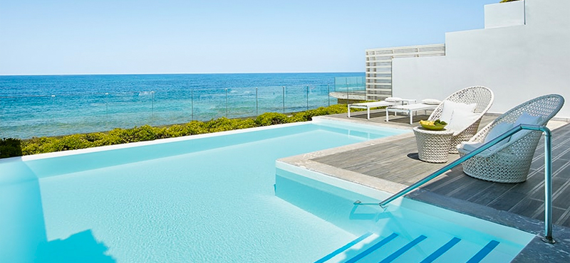 VILLA WHITE SEAFRONT WITH PRIVATE POOL 8 Grecotel Lux Me White Palace Greece Holidays