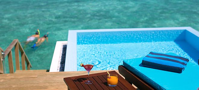 Velassaru Maldives - Water Bungalow with pool - Pool 2