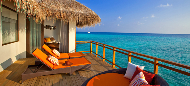 Velassaru Maldives - Water Villa - Deck