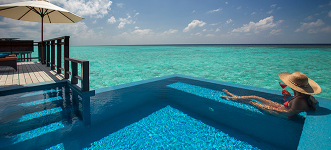 Velassaru Maldives - water Villa with Pool - Pool