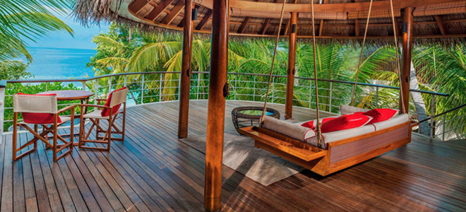 W Retreat Maldives - wonderful beach Terrace