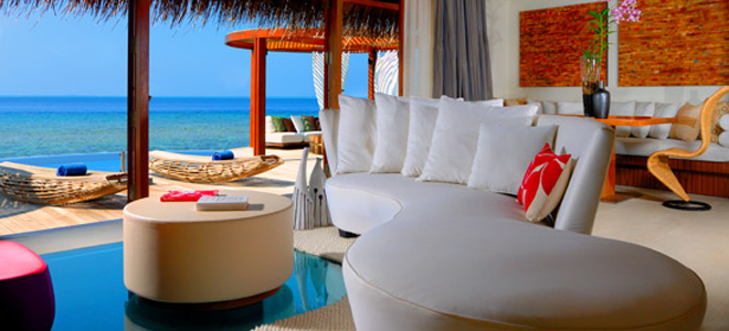 W Retreat Maldives - wow ocean escape - lounge