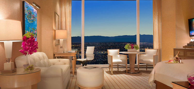 Wynn Tower King Suite The Wynn Las Vegas Luxury Las Vegas holiday Packages