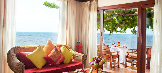 deluxe beachfront suite - Rockys Boutique Resort - Terrace