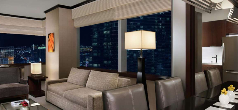Executive Corner Suite Vdara Hotel And Spa Luxury Las Vegas holiday Packages