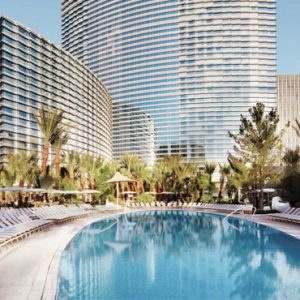 Exterior Aria Resort And Casino Luxury Las Vegas Honeymoon Packages