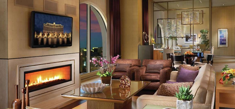 Luxury Las Vegas holiday Packages Bellagio Las Vegas Chairmans Suite