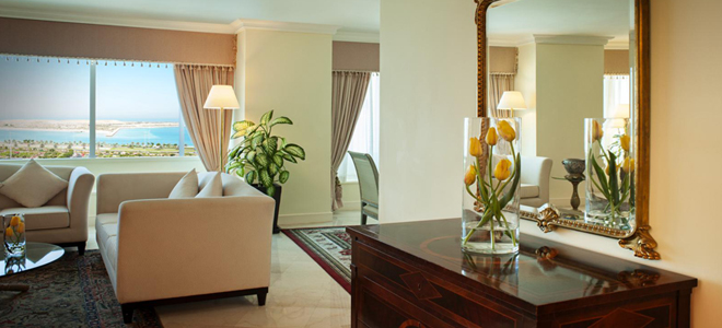 le royal meirdien two bedroom deluxe suite - Luxury Abu Dhabi Holidays