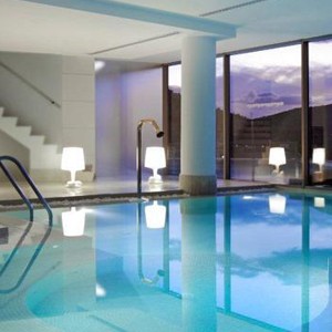 lindos blu hotel - greece honeymoon packages - inside pool