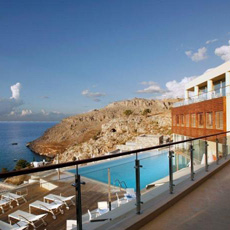 lindos blu hotel - greece honeymoon packages - thumbnail